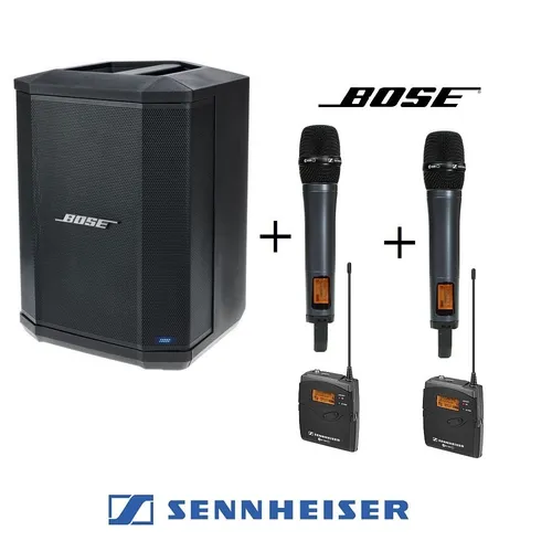 Bose S1 + 2 x Wireless Mic Package
