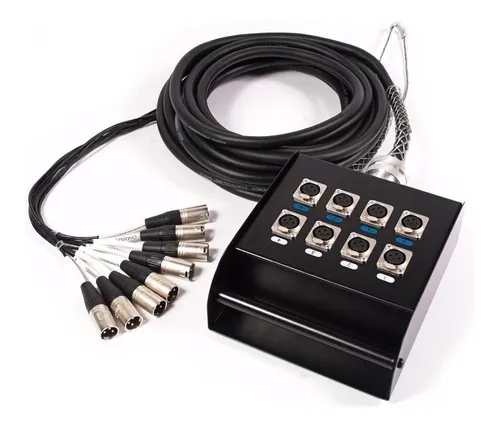 8 channel (+4 returns) 20m multicore