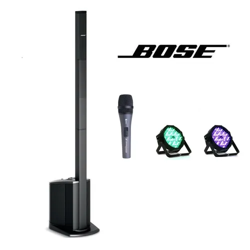 Bose L1 Compact + Wired Mic + Lights Package
