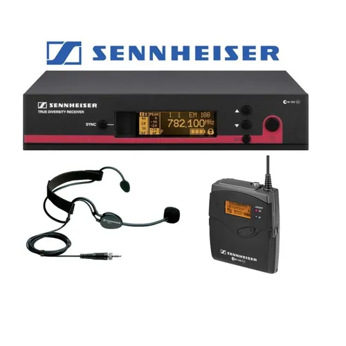 Sennheiser G3 ME3 Headset Wireless Microphone Package