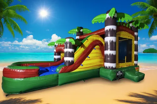 Tropical Island Sunny Paradise Wet/Dry Combo (Available After 4/15)