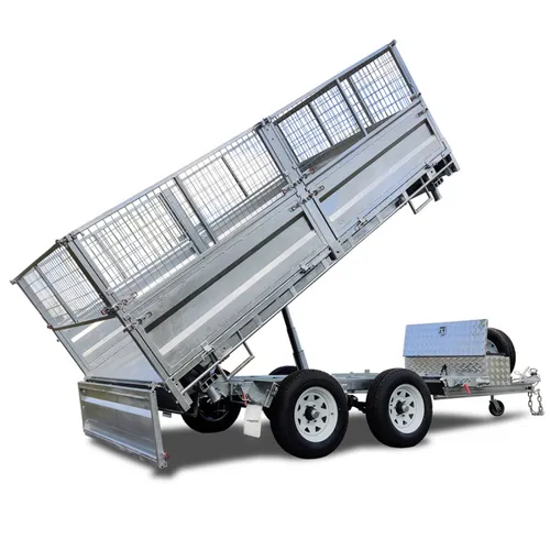 Hydraulic Tipper Trailer - 3 Way with Ramps