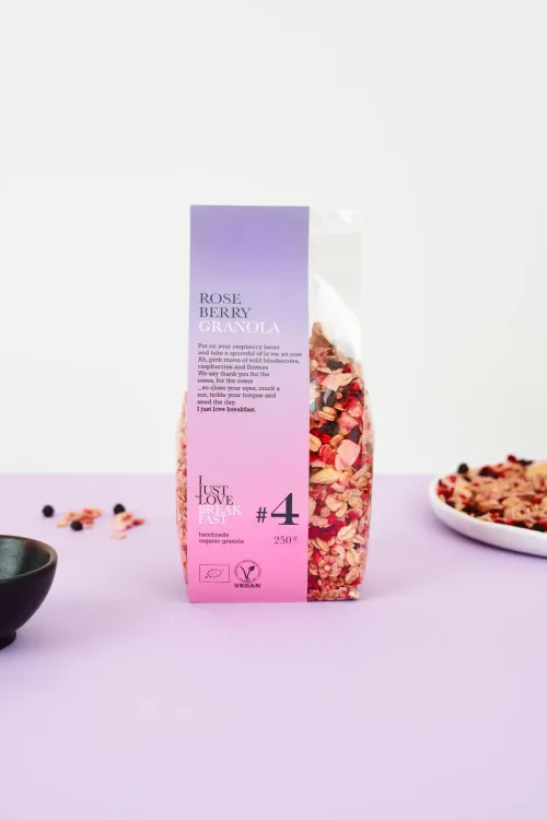 🥣 Granola Rose Berry (250 gr) [2 à 3 pers]