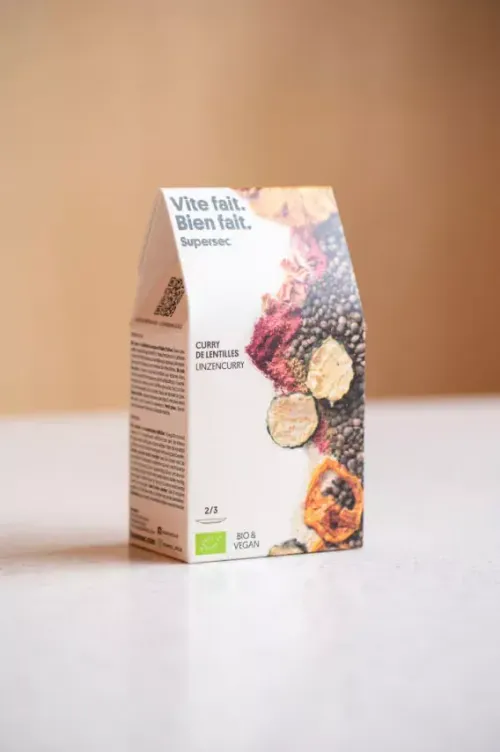 🍽️ Mélange Curry de lentilles vertes (prêt à cuisiner) [2 pers]