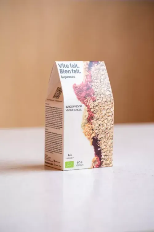 🍽️ Mélange pour burger Veggie (prêt à cuisiner) [2 pers]