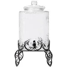 BEVERAGE GLASS DISPENSER W/STAND 5G