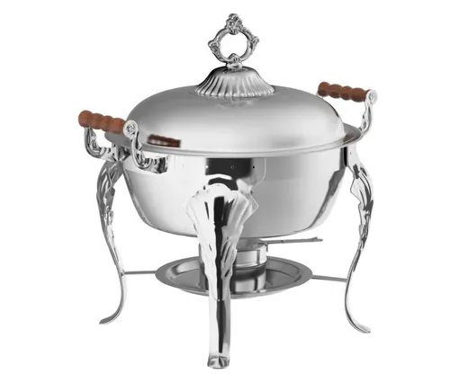 Chafers 4 Quart Round Serving Dish