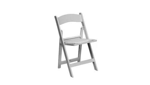 CHAIR FOLDING WHITE GARDEN