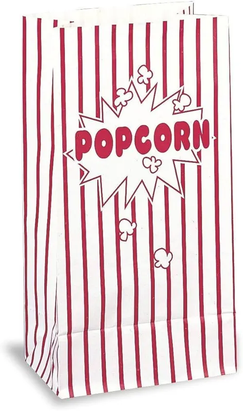 Popcorn with bags- 10 bags 