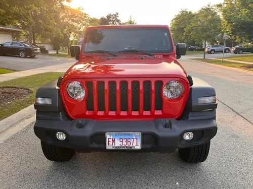 2023 Jeep Wrangler Unlimited S (Plate: FM93671; VIN#: 1C4HJXDN9PW598448)