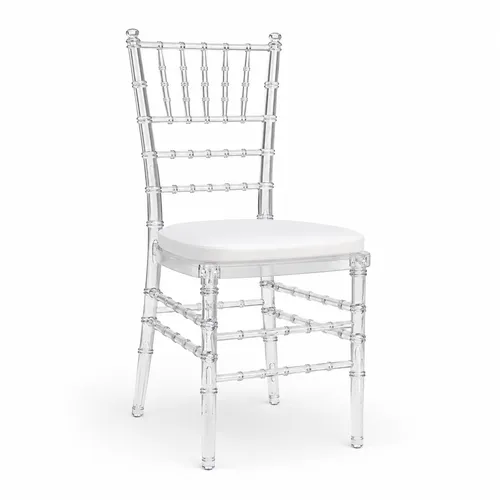 Clear Chiavari Padded Chair
