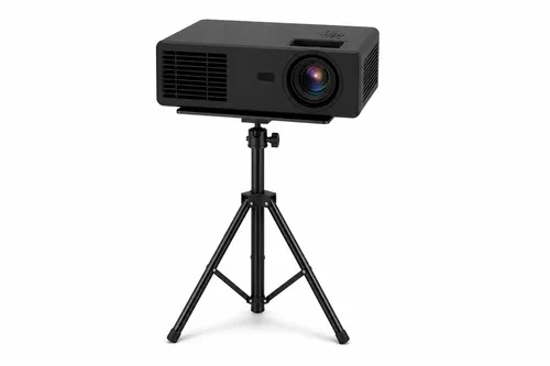 HD Projector with Tripod Stand/Rolling Cart 