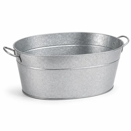 Galvanized Beverage Tub