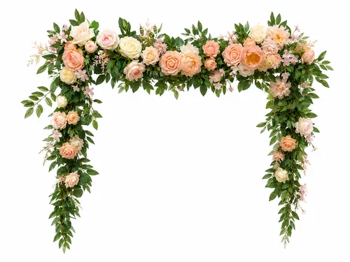 Blush & Ivory Floral Garland