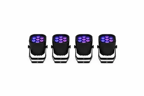 Premium Tent Uplighting Package (Set of 4) 