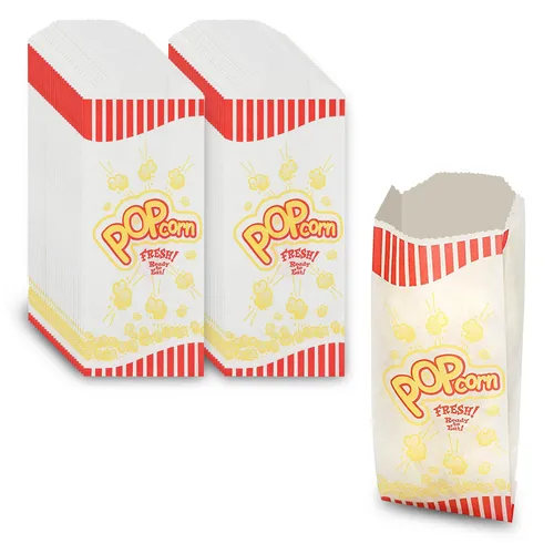 1 0z Paper Popcorn Bags