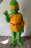 Mascot Ninja Turtles - Michaelangelo