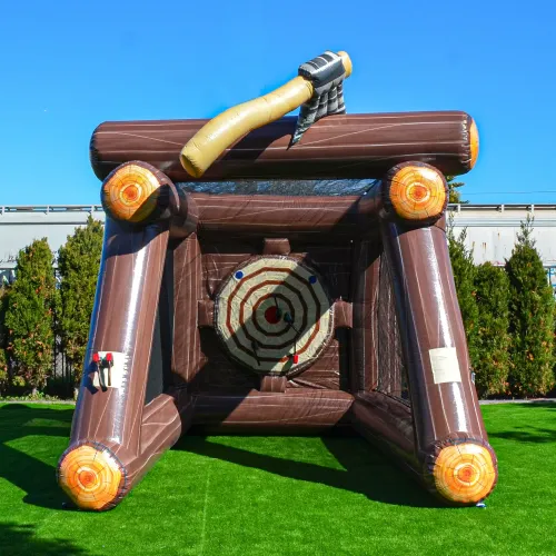 carnival game axe trwoing
