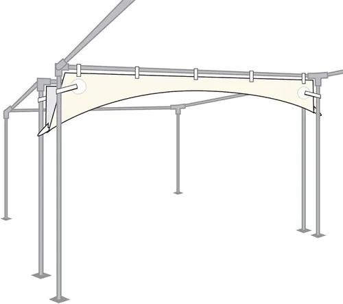 hp rain gutter 10' no sleeve