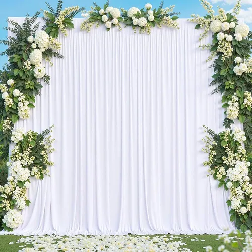 pd drap white 5x8