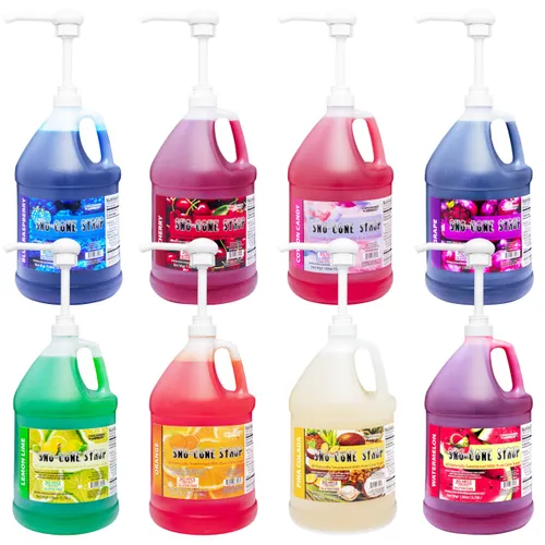 concession machine snow cone surop large (make 80 to 200)