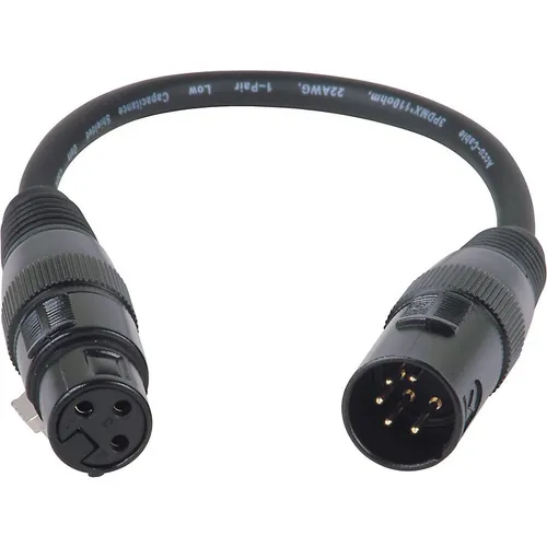 DMX Cable Converter 3 to 5 Pin