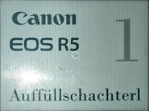 Canon EOS R5 Auffüllschachterl