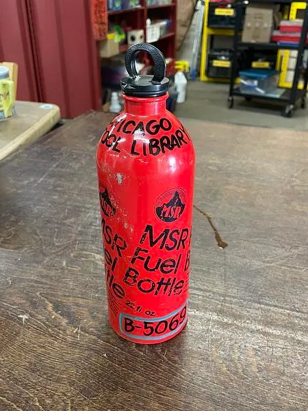 Aluminum Fuel Bottle