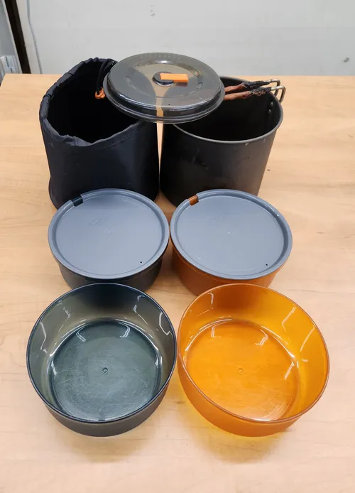 Camping Cookware 2 Person Mess Kit