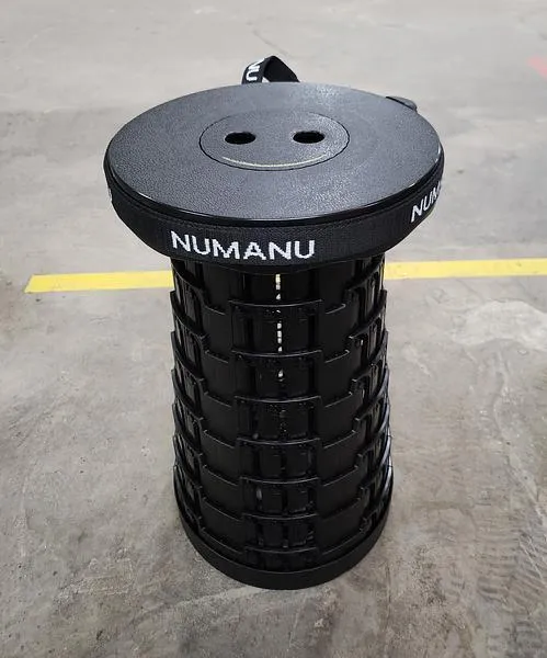 Telescoping camping stool