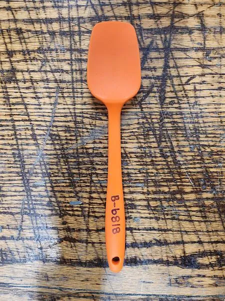 Small Silicon Spoon (orange)
