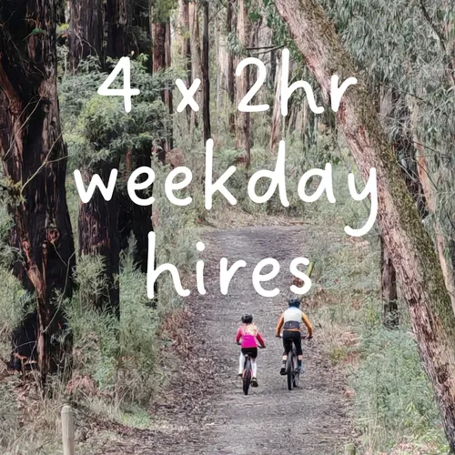 4 x 2hr weekday hire