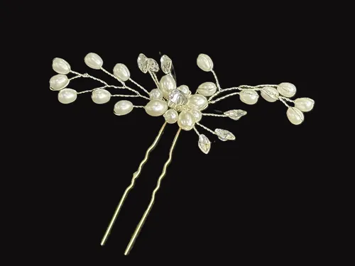 Tocado Pin-Flor Natural