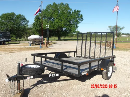 F12 6X8 Utility Trailer 