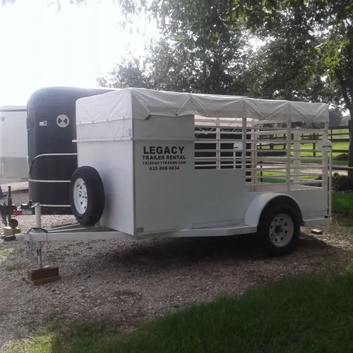 L 5X10 Livestock  Trailer