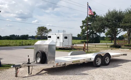 F16 Tilt Car Hauler Aluminum 8.5 X 22