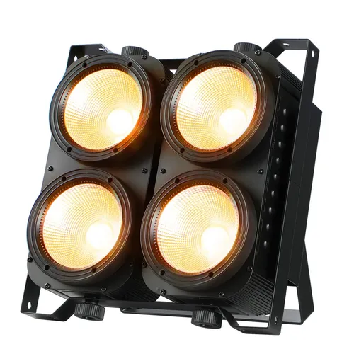 Projecteur aveuglant COB LC500 4x100 W Ambre/CW à IRC élevé