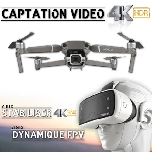 Captation vidéo par drone 
