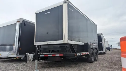 6x16 Air Tow Ground Level Enclosed Trailer