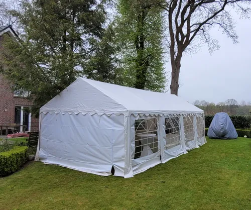 Partyzelt 8 x 4 m Bierzelt Pavillon Festzelt Gartenzelt