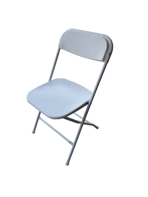 White Folding Chair