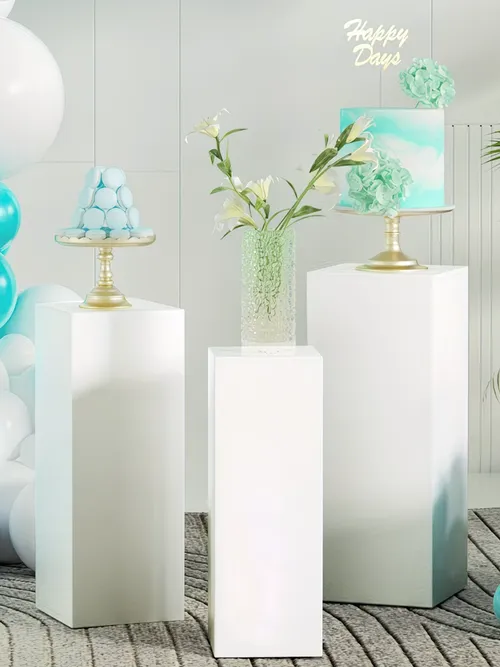Wedding Square Cake Stands 