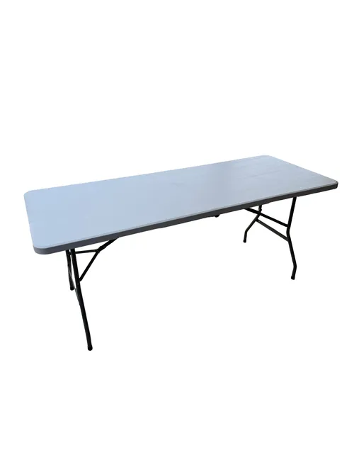 6ft White Folding Table