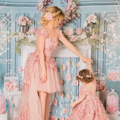 Rose Pink Royal Dresses 