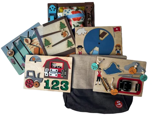 Swiss Adventure Busy Board Travel Pack