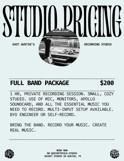 Essential Live Band Package
