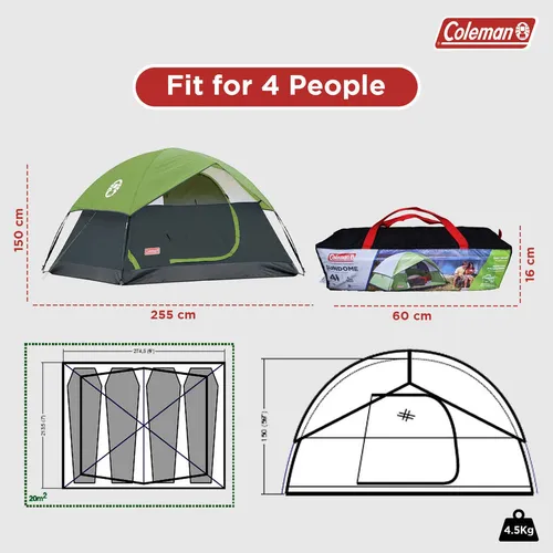 4- Person Tent (Coleman)