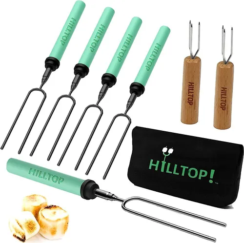 Pack of 5 Telescoping Roasting Sticks