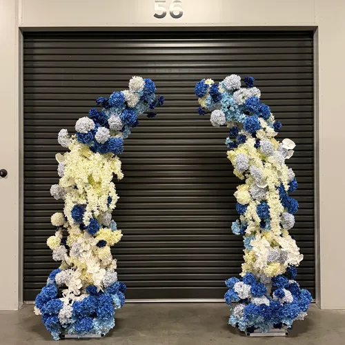Blue Hydrangea Arch