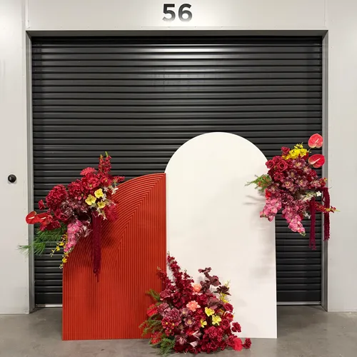 Crimson Bloom Floral Package (Flowers Only)